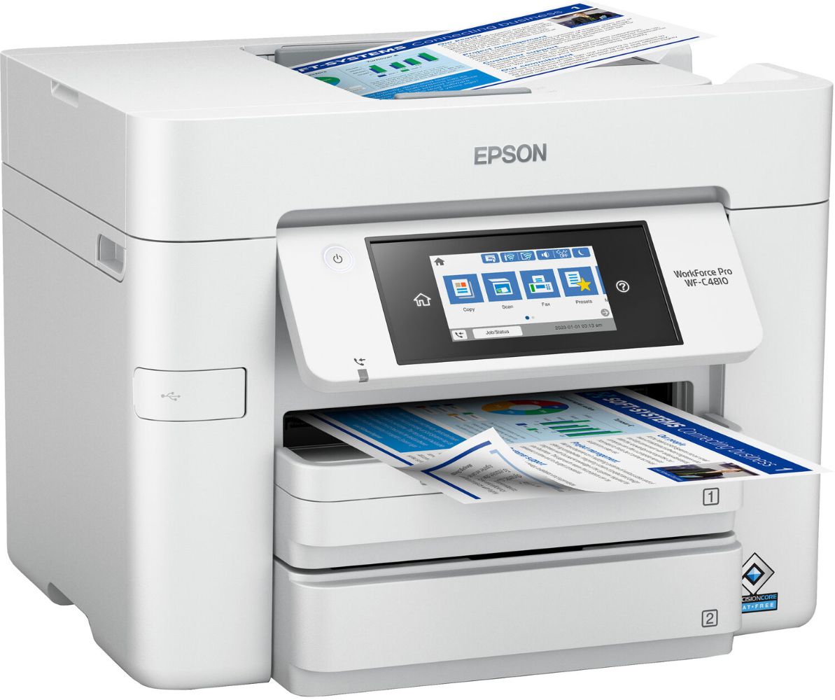 Epson WorkForce Pro WF-C4810 Color MFP Printer (C11CJ05205)