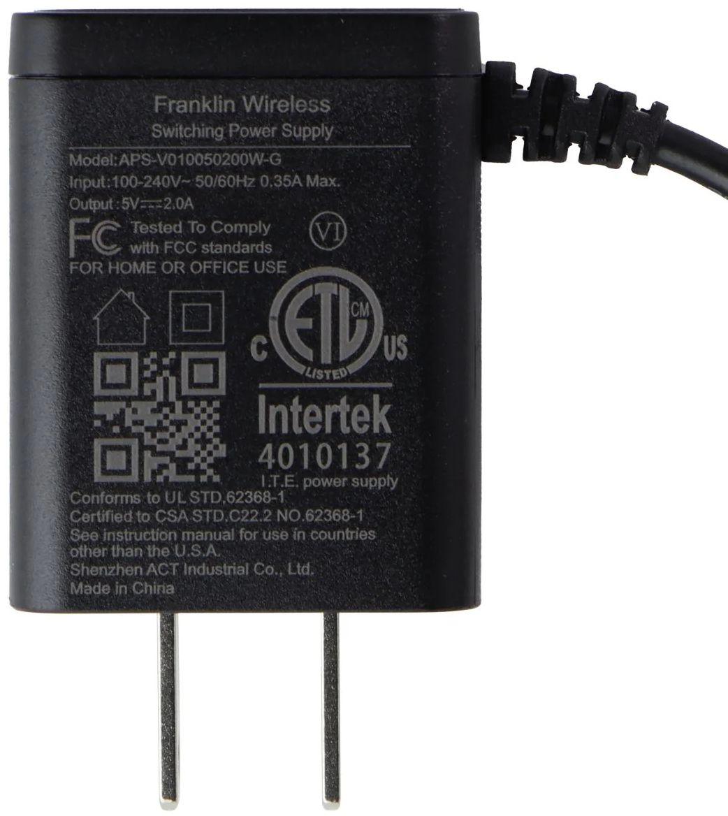 Franklin Wireless 5V/2A Corded USB-C Charger