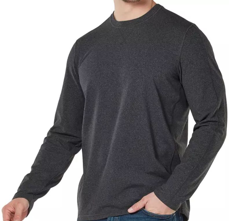 Free Country Men's Brushed Crew Neck T-Shirt L