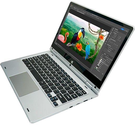 Fuji  360 Airbook Laptop 11.6" - Intel Celeron N4020 1.1GHz - 128GB - Silver - 8GB RAM - 11.6 Inch - Premium