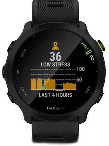 Garmin Forerunner 55 GPS Running Smartwatch Fiber-reinforced Glass in Black in Brand New condition