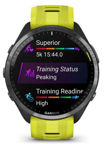 Garmin Forerunner 965 Smartwatch Titanium 35.4mm in Black