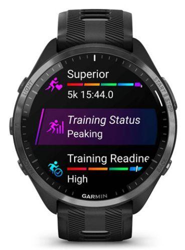 Garmin Forerunner 965 Smartwatch Titanium 35.4mm in Black in Brand New condition