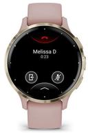 Garmin Venu 3 Smartwatch Fiber-reinforced Polymer 41mm in Cream Gold
