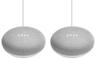 Google Home Mini Smart Speaker (2-Pack)