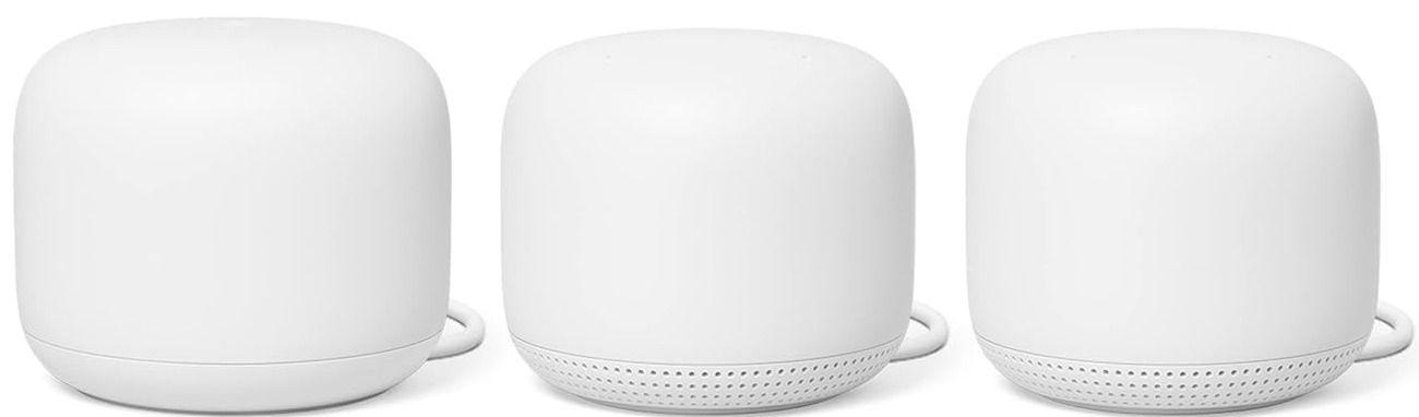 Google  Nest Wifi (2nd Gen) - 1 Router 2 Point - White - Brand New