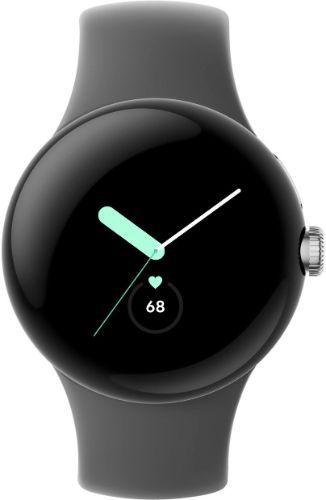 Google Pixel Watch 1 Stainless Steel 30.4mm in Polished Silver