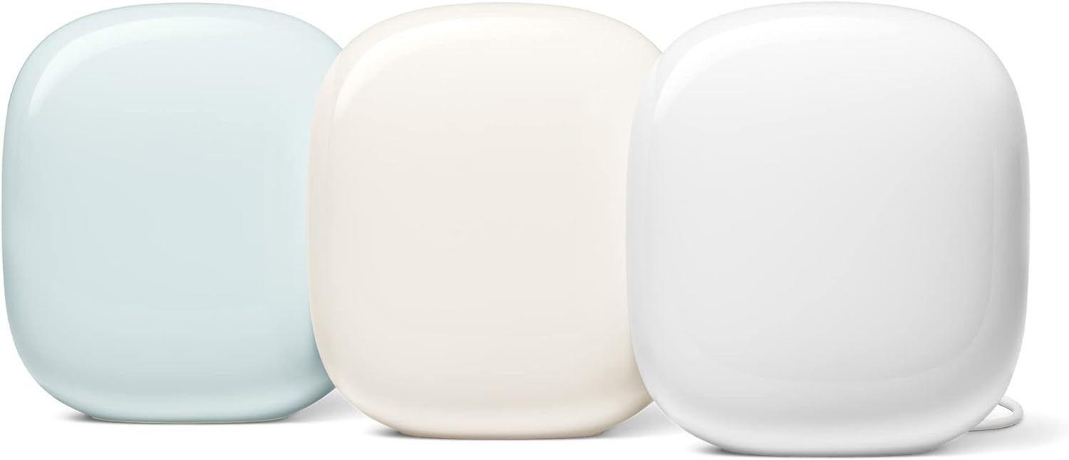 Google  Nest Wifi Pro-6E (Snow | Fog | Linen) Mesh Router - Multi - Brand New