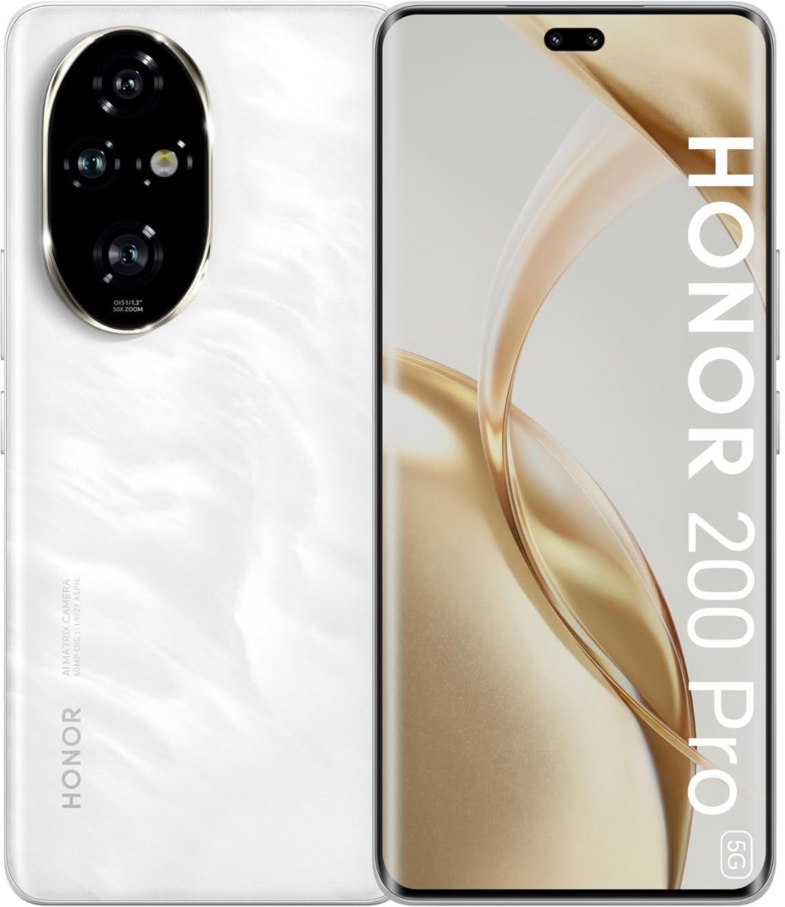 Honor  200 Pro - 512GB - Moonlight White - 12GB RAM - Excellent