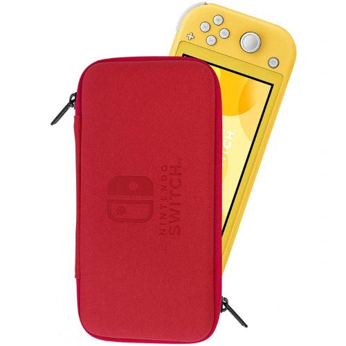 Hori  Slim Hard Pouch for Nintendo Switch Lite - Red - Brand New