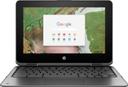 HP Chromebook x360 11 G1 EE Laptop 11.6" Intel Celeron N3350 1.1GHz in Gray in Excellent condition