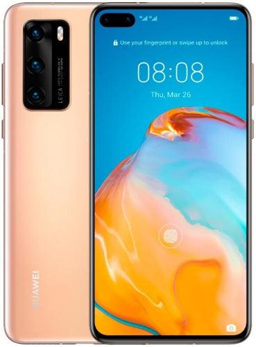 Huawei  P40 - 128GB - Blush Gold - 5G - Dual Sim - 8GB RAM - Excellent