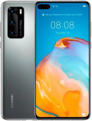 Huawei P40 128GB in Silver Frost in Excellent condition