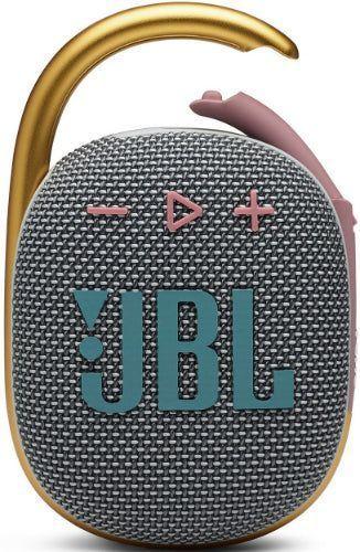 JBL  Clip 4 Ultra-Portable Waterproof Speaker - Gray - Brand New