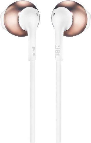 JBL Tune 205 Wired Earphones in Rose Gold in Brand New condition