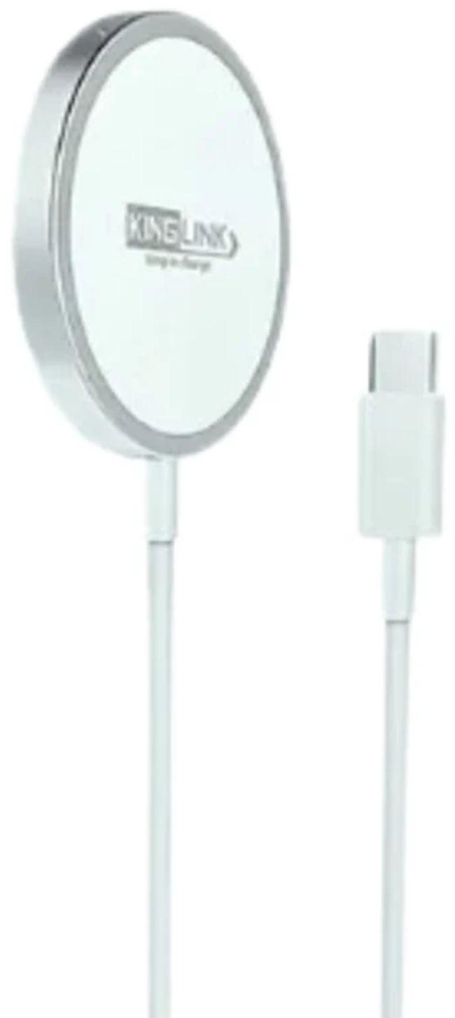 Refurbished Kinglink KLW02 15W Magnetic Wireless Charger Pad (1M) - Reebelo Singapore