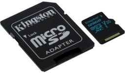 Kingston Canvas Go! microSD card with SD Adapter