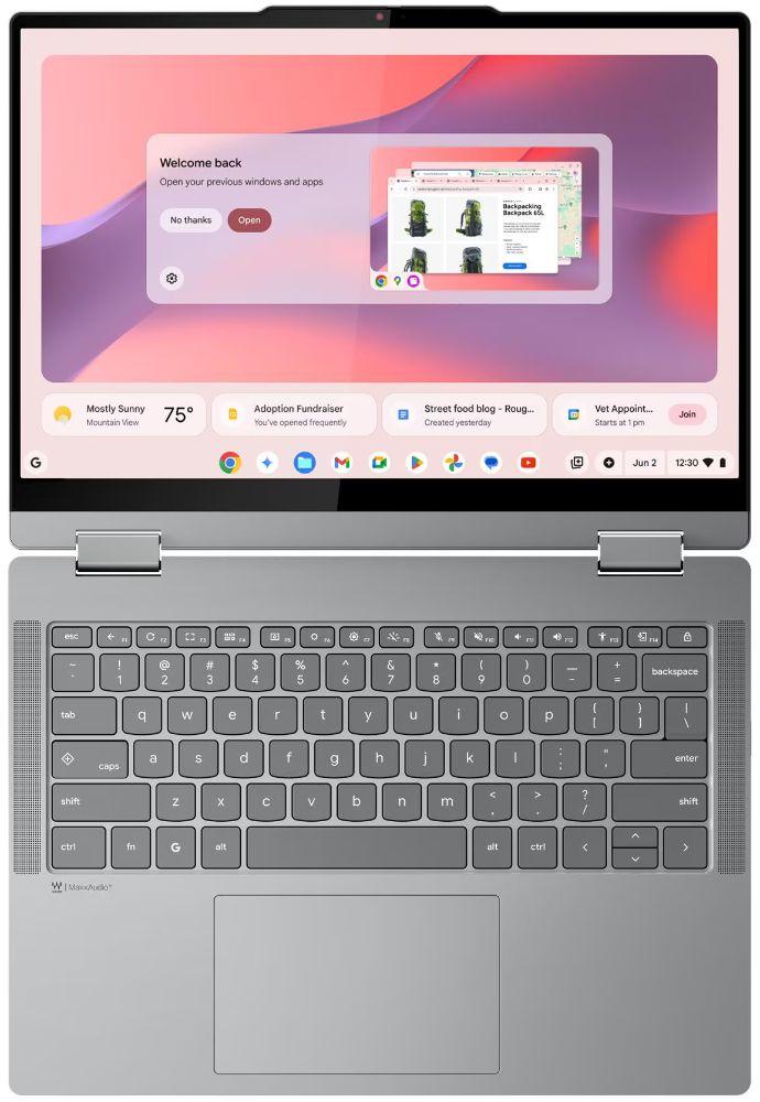Refurbished Lenovo Chromebook 14ITN10 2-in-1 Laptop 14" - Reebelo Singapore