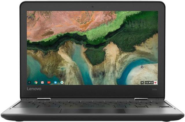 Lenovo 300e Chromebook Laptop (Gen 1) 11.6" MediaTek MT8173C 2.1GHz in Black