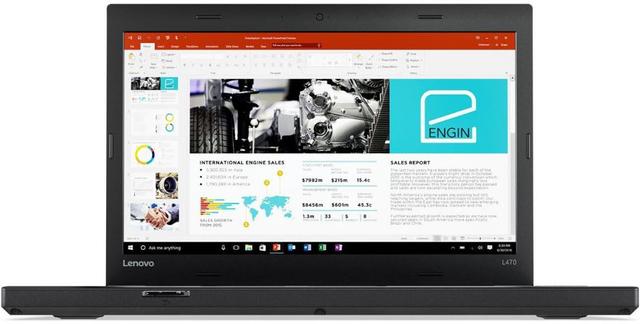 Lenovo ThinkPad L470 Laptop 14" Intel Core  i5-6300U 2.4GHz in Black in Good condition