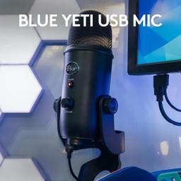 Logitech for Creators Blue Yeti Game Streaming Kit