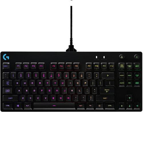 Logitech Pro X Mechanical Gaming Keyboard (GX Blue Clicky Switches)