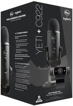 Logitech Yeti + C922 Pro Streamer Pack