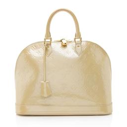 Louis Vuitton Monogram Vernis Alma GM Satchel