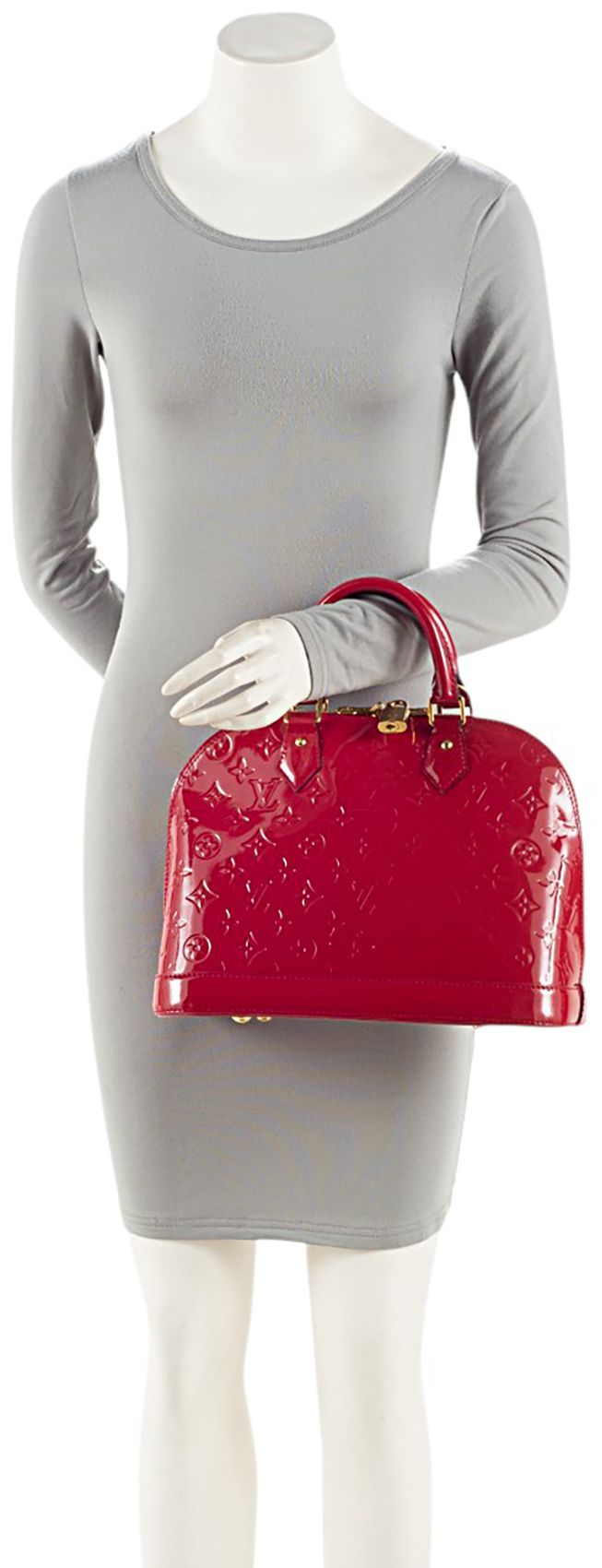 Louis Vuitton Monogram Vernis Alma PM Satchel