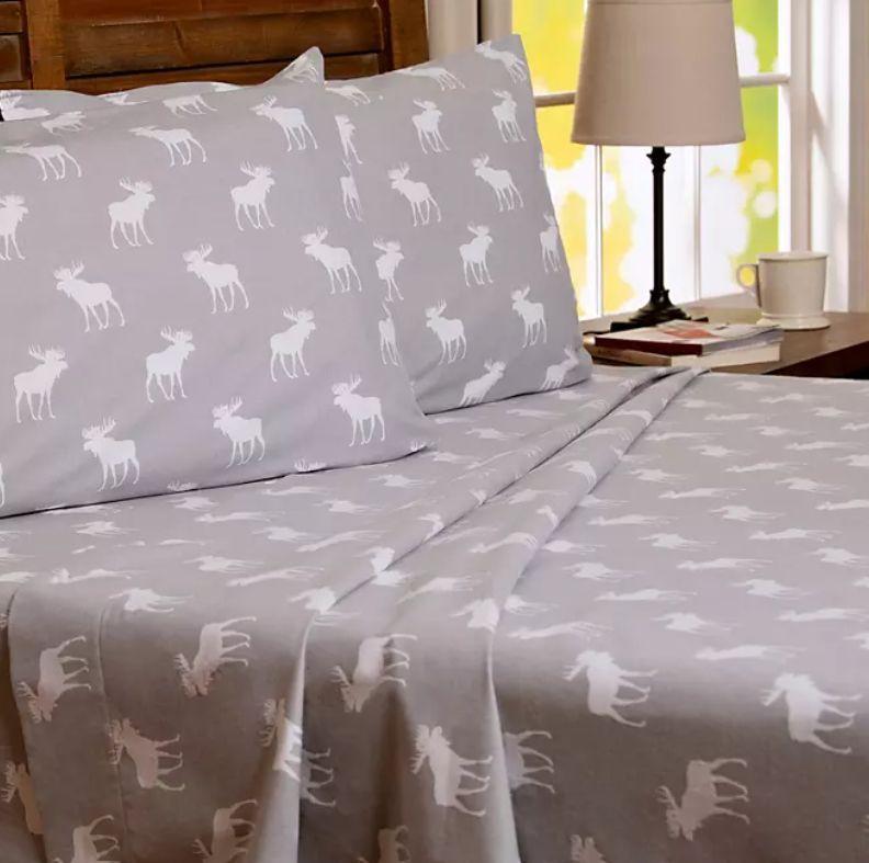 Member's Mark 100% Cotton 6pc Flannel Sheets King Set