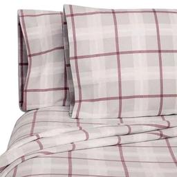 Member's Mark 100% Cotton 6pc Flannel Sheets King Set