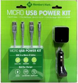 Member's Mark Micro USB Power Kit