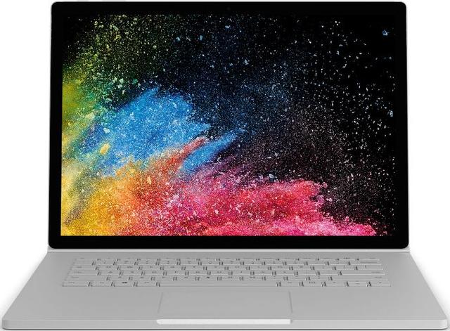 Microsoft Surface Book 2 15" Intel Core i7-8650U 1.9GHz in Silver