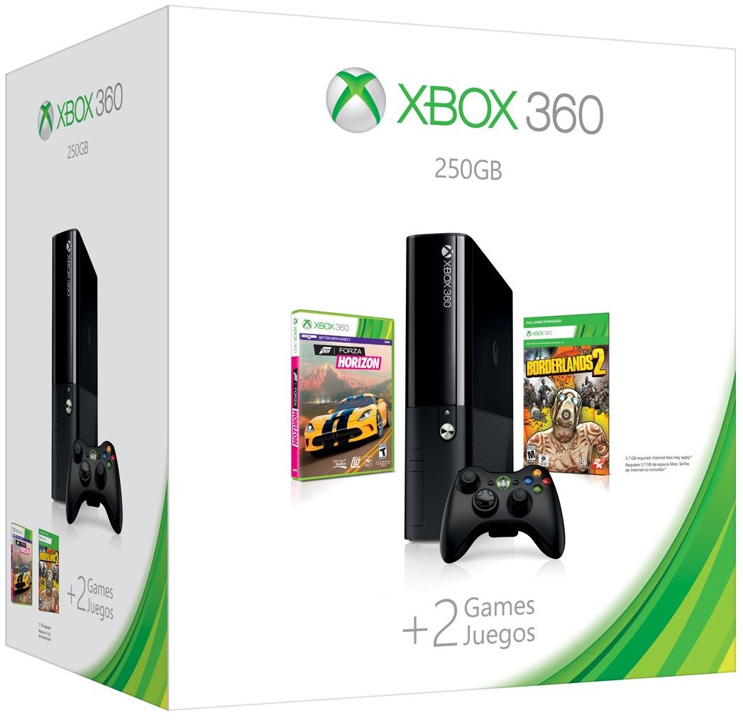 Microsoft Xbox 360 E Spring Value Bundle