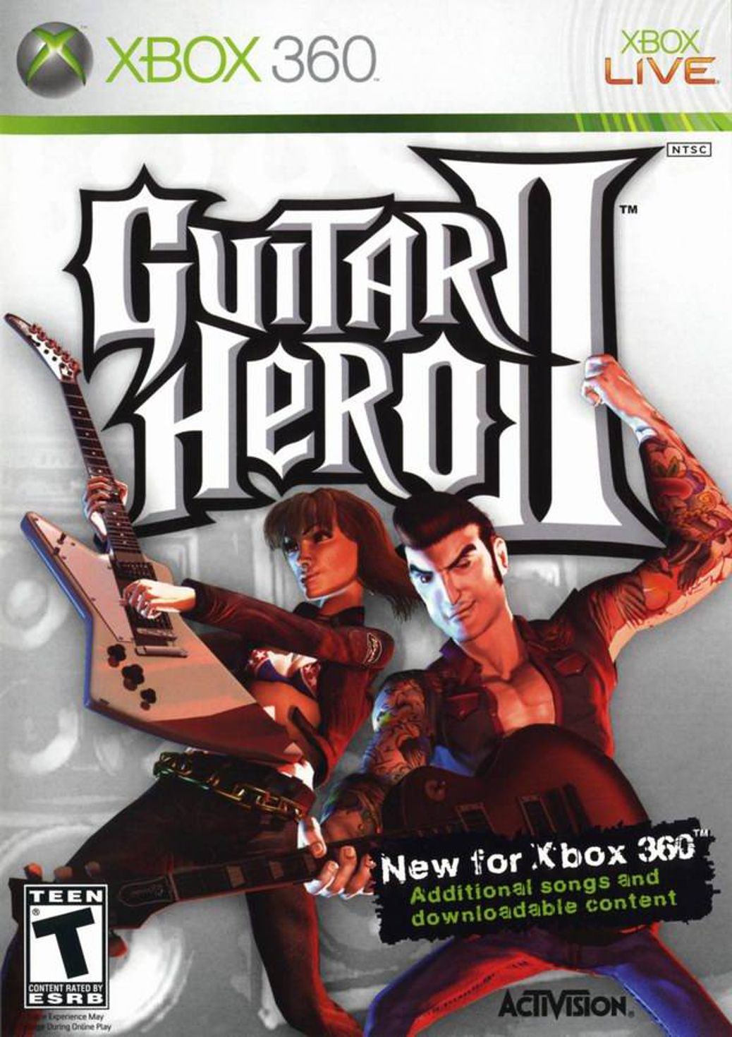 Microsoft Xbox 360 Guitar Hero 2 Video Game