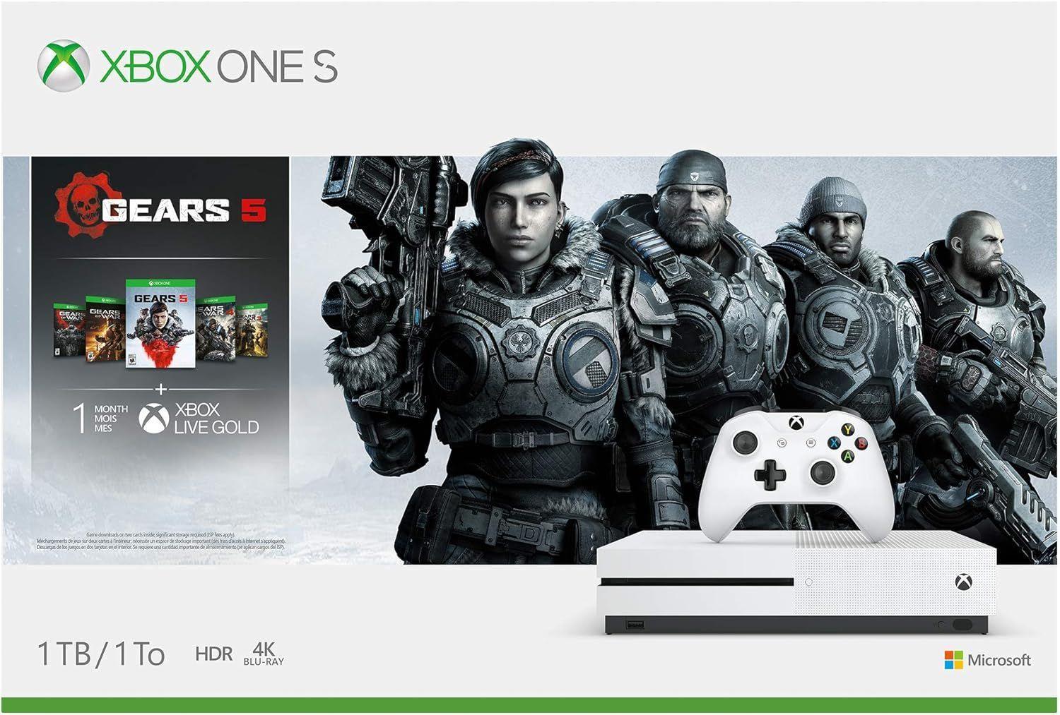 Microsoft Xbox One S Disc Edition (Bundle)