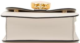 Moschino Leather Heart Lock Shoulder Bag