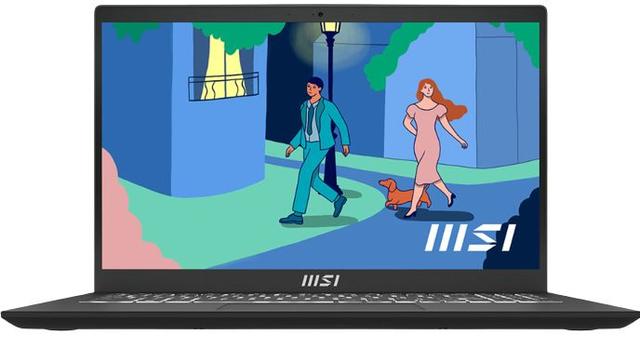 MSI Modern 15 B12M Laptop 15.6" in Black in Brand New condition