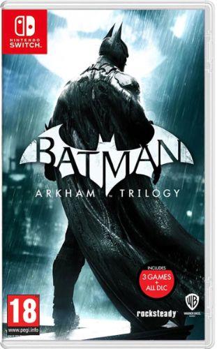 Nintendo  Switch Batman: Arkham Trilogy (Europe) - Black - Brand New