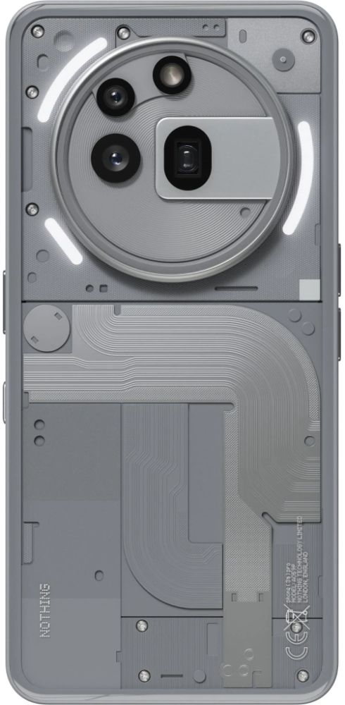 Nothing Phone (3a) Pro - 256GB - 12GB RAM - Gray