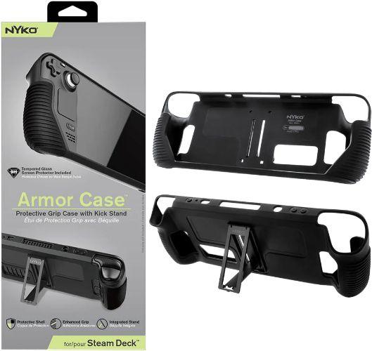 Nyko  Armor Case for Steam Deck - Black - Brand New