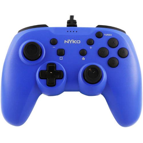 Nyko  Prime Controller for Nintendo Switch (Wired) - Blue - Brand New