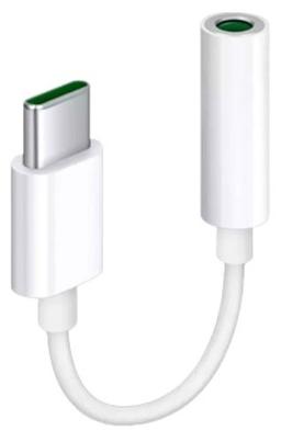 OPPO Type-C to 3.5mm Headphone Adapter Cable - White