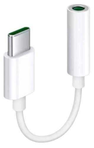 OPPO Type-C to 3.5mm Headphone Adapter Cable - White