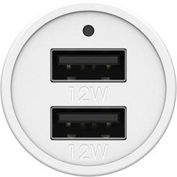 OtterBox USB-A Dual Port Car Charger (24W)
