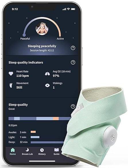 Owlet Dream Sock Smart Baby Monitor