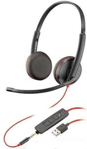 Poly com Blackwire C3225 USB-A (C3225 USB) Headphones