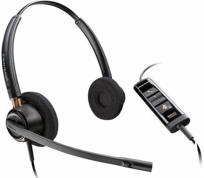Poly EncorePro 525 USB-A Stereo Wired Headset