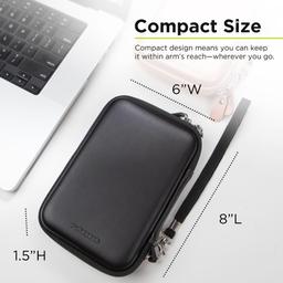 PureGear Travel Organizer Carry Case Zip-Up Pouch