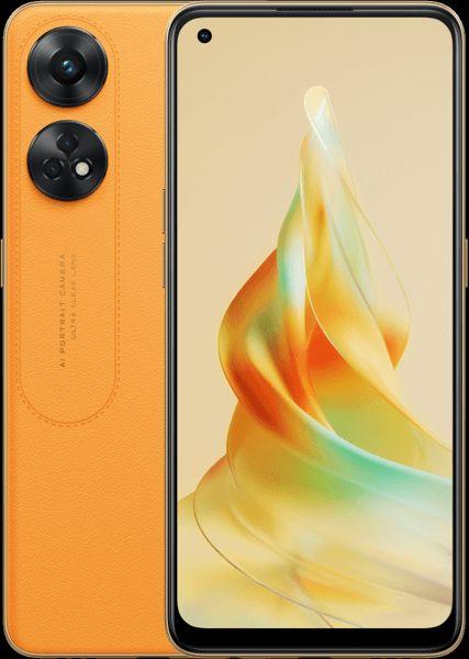Oppo Reno 8T (5G) 128GB in Sunset Orange in Excellent condition